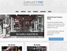 Tablet Screenshot of infinityptf.com